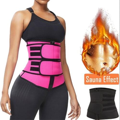 Slimming sheath Women Waist Trainer Neoprene Belt Shapewear Weight Loss Cincher Tummy Control Strap Body Slimming Fat Burning
