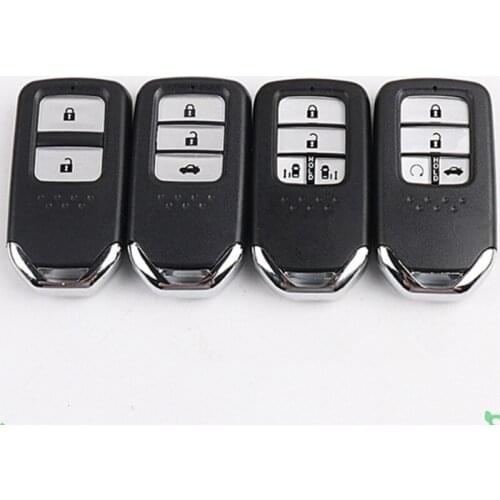DAKATU Replacement Smart Remote Key Shell Case Fob 2/3/4 Button For Honda Civic CRV XRV Jade FIT Accord Remote Fob case cover