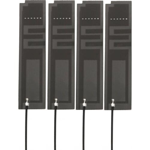 2pcs 433MHz high gain 8DBi built-in FPC LoRa antenna IPEX 1gen connector 15cm cable length 73*17mm size