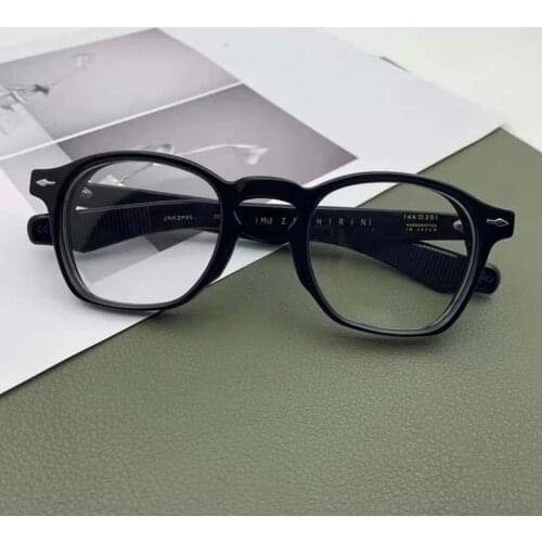 2021 Round Eyeglasses Men Retro Design Glasses Frame Prescription Frame Acetate Material Brand Designer Optical Frame