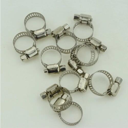 304 Stainless Steel Clamp Hoop Pipe Clamp Pipe Clamp Water Pipe Buckle Quick Installation American Air Pipe Fixed Hou Buckle