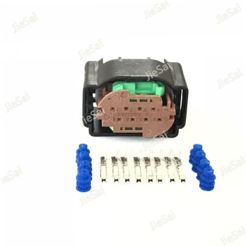 8 Pin 4F0 972 708/1-1418552-1/1-1534229-1 8P Reverse Sensor Rada For VW AUDI BENZ BMW Car Connector Female Plug