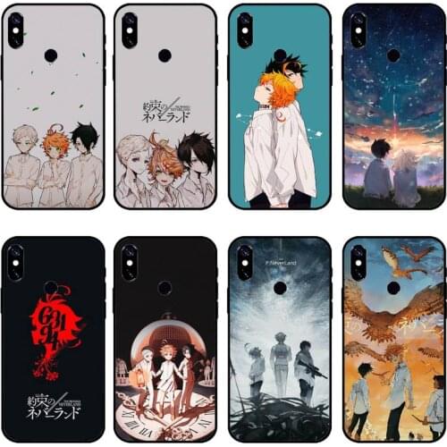 Anime The Promised Neverland Phone Case For Xiaomi Redmi note 7 8 9 pro 8T 9A 9S Mi Note 10 Lite pro