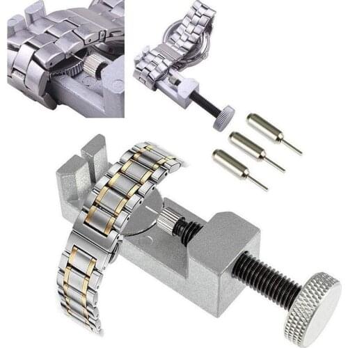 Watch parts 9Pcs/Set Metal Durable Adjustable Watch Band Link Remover Pin Wrist Strap Repair Tool Wearable Devices Accessories