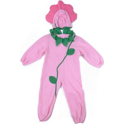 Flower Baby Costume Kids Onesies Sun Flower Fancy Dress Fairy Costumes Jumpsuit Flower Headwear Carnival Costumes for Kids