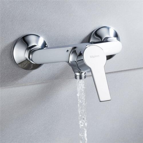 Diplon Wall Mounted Mixer Tap BathTub Faucet Bathroom Polished Single Handle ST2593 Free Delivery From Europe Within 1 Week