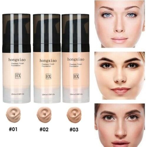 Foundation Moisturizing Cover Defects Hide Pores Even Skin Color Liquid Foundation Long Lasting