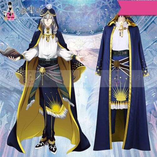 Japanese Anime IDOLiSH7 Cruiser Observer Re vale Yuki Cosplay Costume Gorgrous Gothic Uniform Custom Size Free Shipping