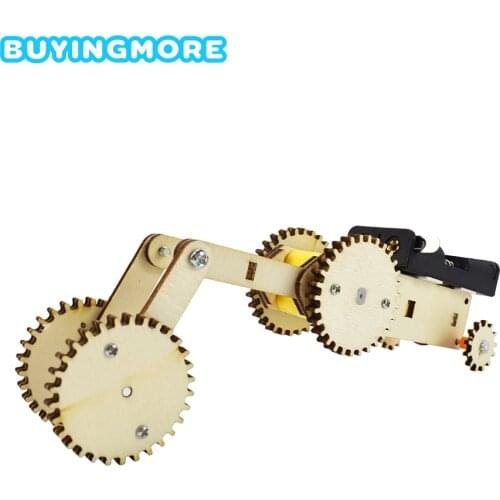 Forward and Backward Gear Car Science Toys Physics Experiment Set DIY Electrico Kit Gear Drives Technology Kids Educational Toys