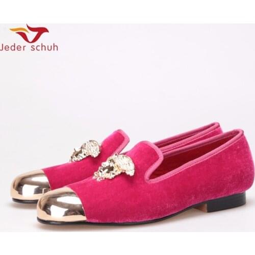 Men Shoes Italy Fashion Design Pink Shoes Men Shoes Spring Black Dress Loafers Bright Face Men Flats Casual Shoes