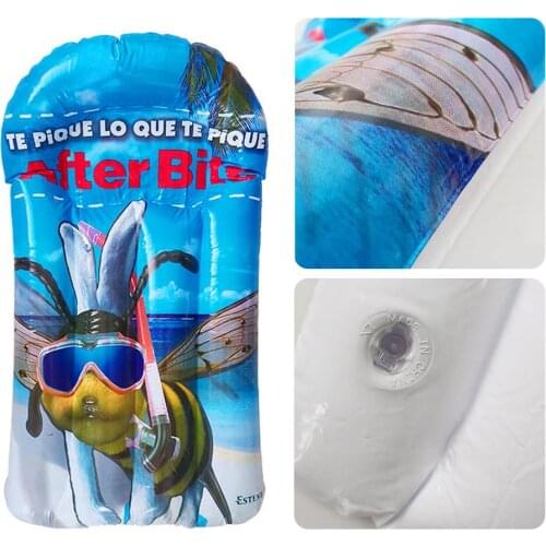 New Outdoor Inflatable Surfboard Portable Beach Float Pool Floating Board Toy Safe Light Kick Board Sea Surf Blue Buoy Kickboard