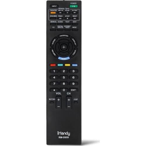 Remote Control Suitable for Sony TV RM-YD061 KDL-32EX720 32EX729 40EX720 40EX729 46EX720 46EX729 55EX720 55HX729 huayu