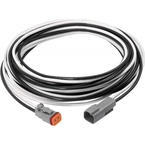 65CM 18AWG Deutsch-Connected Extension 2-pin Wiring Harness Kit For LED Light Bar Pod Ligts Wire Harness