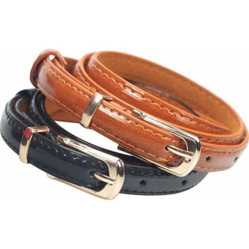 Fashion Rushed Hot Sale Adult Paint Leather Belts For Women Dress 2020 High Quality Female Pinceis Belt Thin Skinny Waist