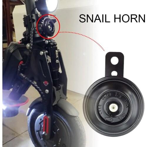 12V/48V Motor Electric Car Horn Replacement Bicycle Scooter Warning Loud 100db/105db Moped Kart Dirt Pocket Bike Motor Parts New