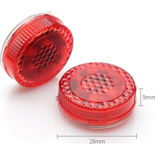 2PCS Wireless Car Door Warning Light Red Strobe Flashing LED Door Open Safety Flicker Anti Rear-end Collision 4 Colors