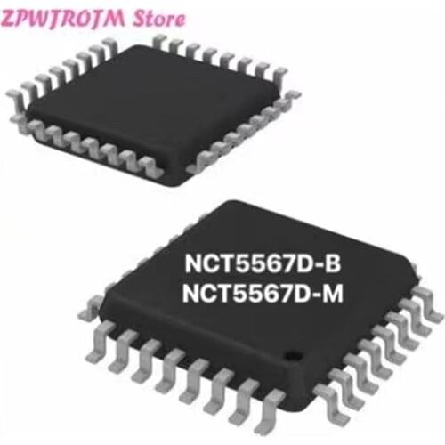2pcs/lot NCT5567D-B NCT5567D B NCT5567D-M NCT5567D M QFP-64