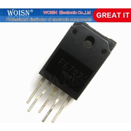 2pcs/lot STRF6168 STR-F6168 F6168 STRF6653 STR-F6653 F6653 STR-F6707A STRF6707A STR-F6707 F6707 TO-220F-5 In Stock