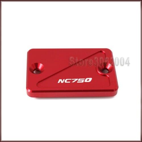 For HONDA NC750 NC750S NC750X 2014-2017 2015 Motorcycle Accessories Brake Master Cylinder Fluid Reservoir Cover Oil Cap CNC