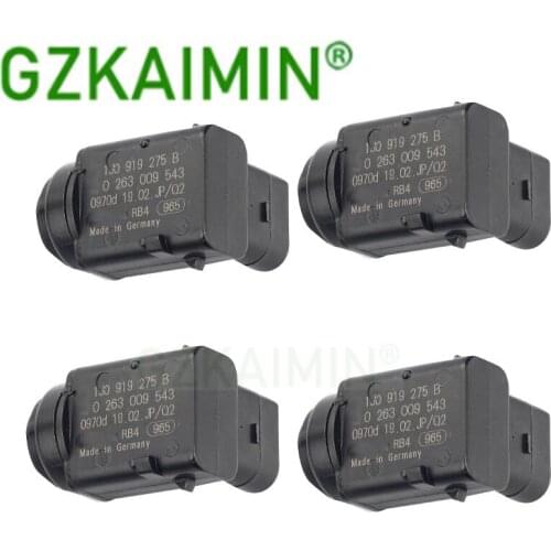 4 PCS NEW PDC SENSOR Parksensor PDC for Golf 4 1J1 for Skoda Fabia 1 OE 1J0 919 275B 0263003218 0 263 003 218 1J0919275B