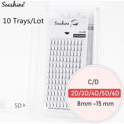 Long Stem Premade Fans Volume Fans Lashes Handmade Russian Volume Eyelash Extensions Pre Made Lash Extensions Free Shipping