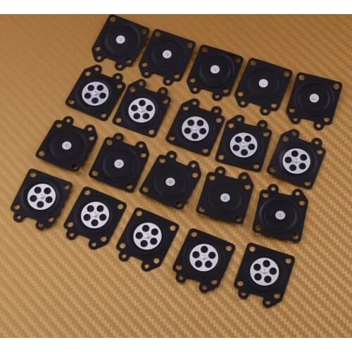 20Pcs Carburetor Metering Diaphragm Replaces Fit for Walbro 95-526 95-526-9-8 95-526-9