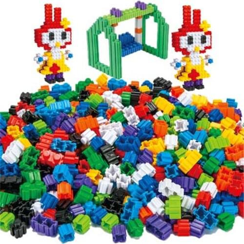 24-color Model Building Blocks Childrens Toys DIY Cartoon Characters Mini Building Blocks Childrens Educational Assembly Toys