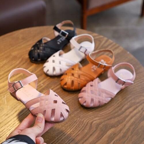 Summer Baby Girls Shoes Toddler Infant Kids Princess Roman Shoes Sandals For Children Girl Cut-outs Sandals