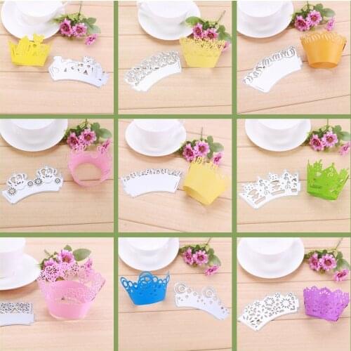 Music Flower Plants Sea Spiderweb Cupcake Lace Cutting Dies DIY Card Photo Make Scrapbook Template Embossing New Dies 2020