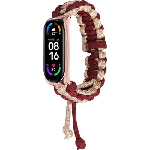 Soft Silicone Band For Mi Band 6 Rubber Replacement Watch Strap Sport Silicone Bracelet Watch Smart Watch Belt Wrist Strap