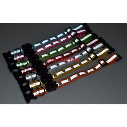 300pcs/lot Free shipping Gem Glow Pet Cat Dog LED Collar Safety Glow Necklace LED Flashing Light Free Size