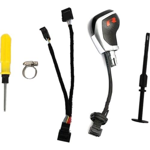 Electronic Shift Handle for -Golf Passat Tiguan Series Transmission Automatic Electric LED Gear Shift Knob