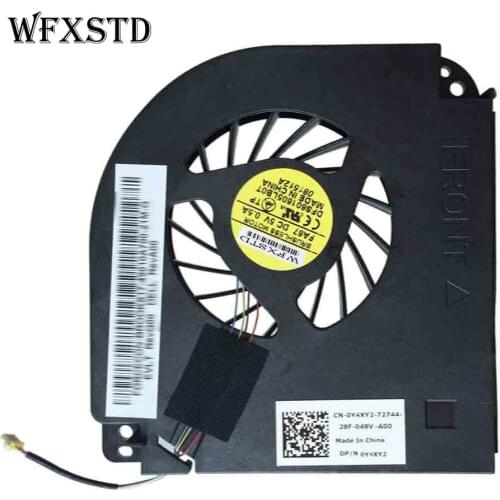 New CPU Cooling Fan for Dell Precision M6400 M6500 M6600 / DFS601605LB0T Cpu Cooler Radiators Notebook Cooling Fan