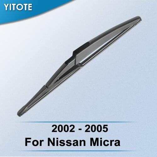 YITOTE Rear Wiper Blade for Nissan Micra 2002 2003 2004 2005