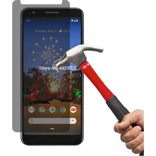 9H 2.5D Privacy Tempered Glass For Google Pixel 3 3A XL Pixel 3XL 3 Lite Anti Glare Screen Protector Protective Film Glass