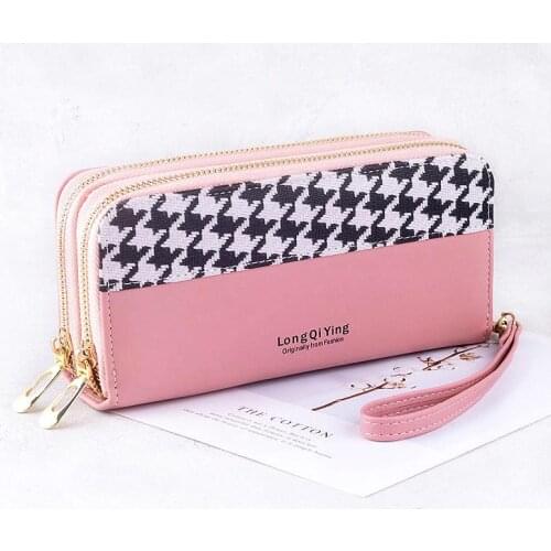 Women Wallets Soft PU Leather Lady Handbags Coin Purse Phone Cards ID Money Bag Burse Clutch Female Heart Wallet Notecase Purses