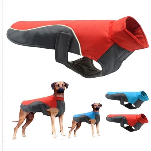 Winter Jacket Pet Dog Clothes Thickened Warm Vest Waterproof Oxford Fabric For Small Medium Dogs Coat Chihuahua Labrador S-5XL