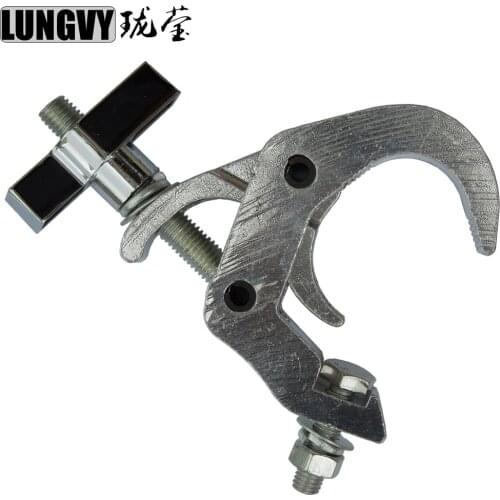Free Shipping 10pcs/Lot 40-50mm 200KG Stage Light Clamp Alloy Stage Lighting Clamp For Lighting