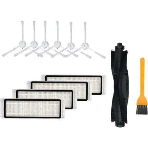 For 360 S7 S5 Sweeping Robot Main Brush Side Brush Filter Mesh Haipa Accessories