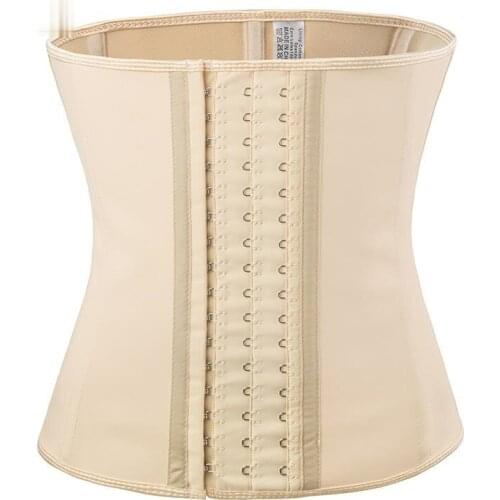 9 Steel Bone Elastic Effect Is Good Latex Waistband Shaping Sports Fitness Waist Seal Rubber Corset Waistband Shaping Is Thin