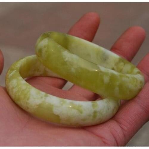 China natural jade jade bracelets gold bracelet bracelet Seiko Yu Shiyu Bracelet 59-61