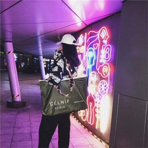 Hot Selling Super Large Size High Capability Concise Portable One Single Shoulder Sling Luggage Travelling Bag F032