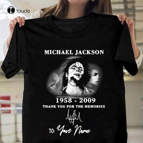 Michael Jackson 1958-2009 Signature Thank You For The Memories T Shirt, American Songwriter, Music Shirt, Shirt Unisex
