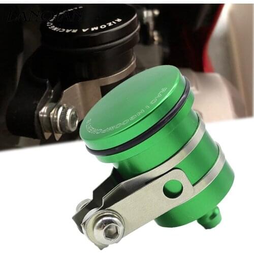 Motorcycle Rear Brake Fluid Reservoir Clutch Tank Oil Fluid Cup Cover For EXC 390 125 200 1290 SUPER ADVENTURE