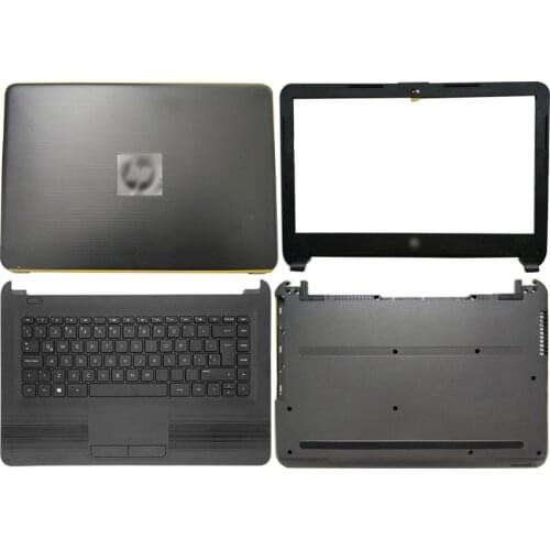 NEW Laptop LCD Back Cover/Front Bezel/Palmrest/Bottom Case for HP 14-AC AF AY AN AM 240 G4 245 G4 Computer Case 814808-001