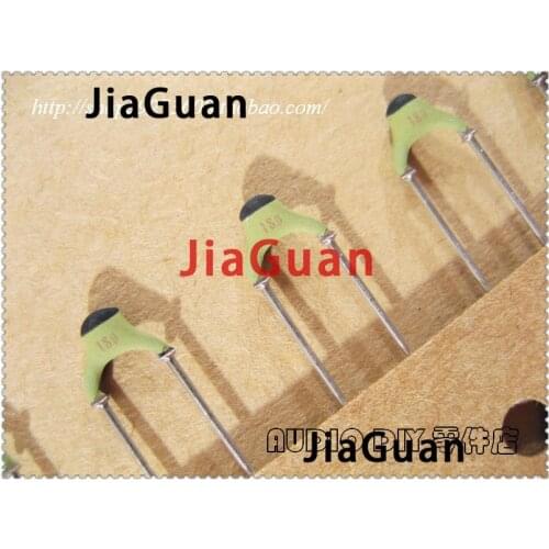 20PCS NEW BC 18pF/100V 2% NP0 p5mm silver film ceramic capacitor PH 689 18p 100vdc high frequency hot sale Instead of 15pF 22pF