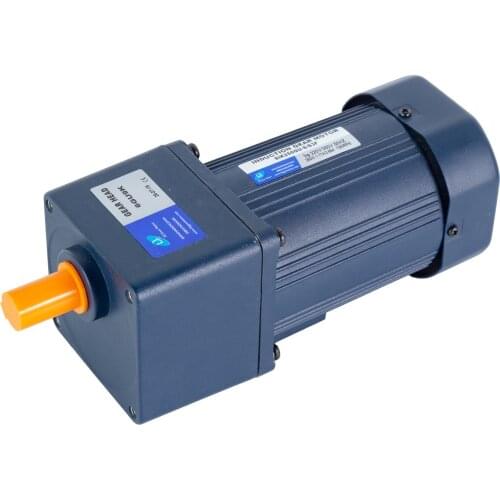 Capacitor running single phase AC gear motor