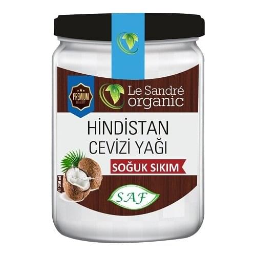 LeSandre Organics Cold Pressed Coconut Oil 250 Ml