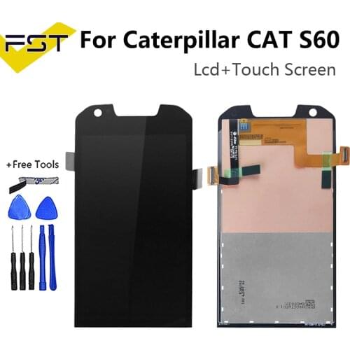 4.7inch Original For Caterpillar CAT S60 LCD Display+Touch Screen Digitizer Assembly Replacement Parts+Tools