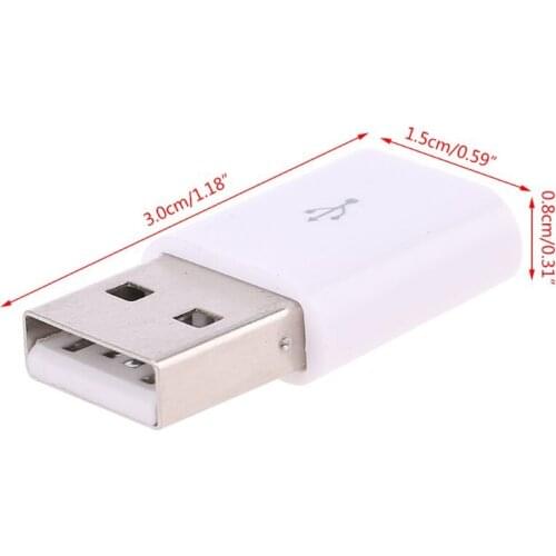 Micro USB Female To USB 2.0 Male Converter Adapter For Android Cell Phone Tablet ABCD
